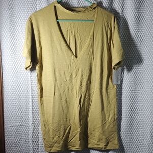 Pink Lily Chocker V-Neck Top